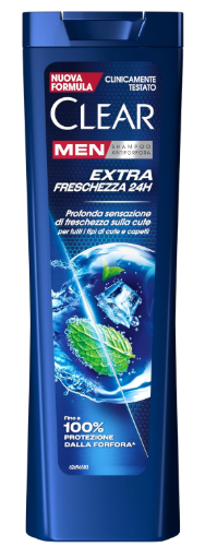 SHAMPOO  CLEAR  Extra Fresch 225ml. 